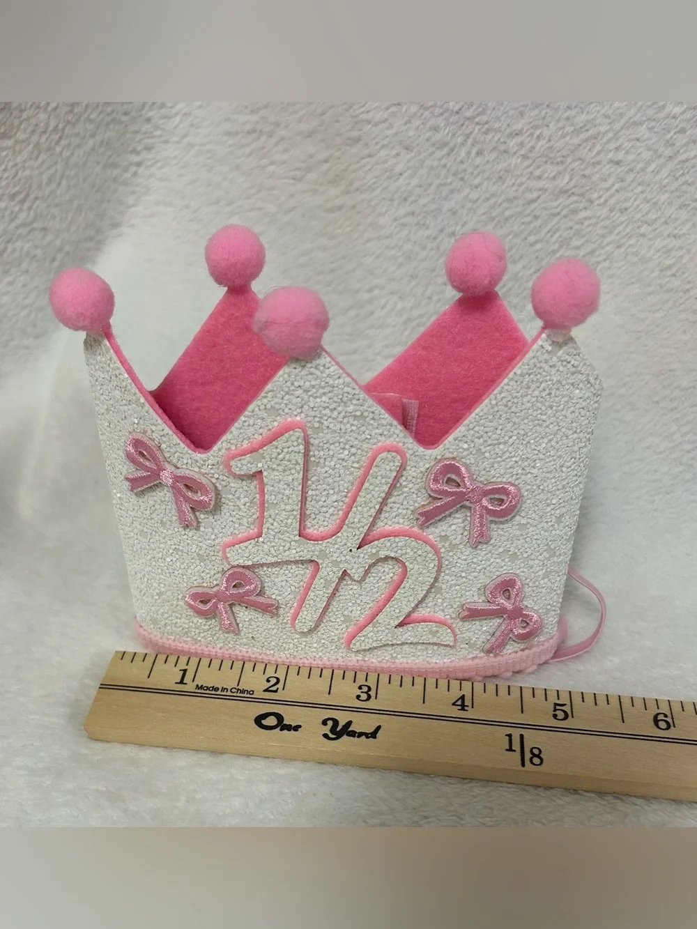 1/2 Birthday High Chair Banner and Crown